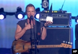 Musiqa yulduzi Sting