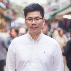 香港大學學生會前會長郭永健。（郭永健臉書圖片）