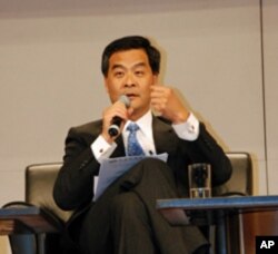 梁振英(資料圖片)