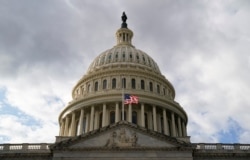 A view of the U.S. Capitol building.