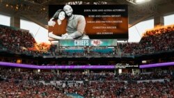 Pre početka utakmice iznad stadiona projektovana je fotografija sa likom Kobija i Đijane Brajant i imenima poginulih