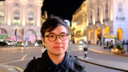 香港抗爭者顏希然（攝影：美國之音鄭樂捷）