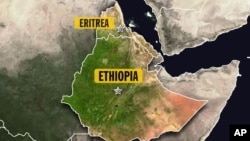  ኢትዮጵያ፤ ኤርትራ ካርታ