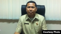 រូបឯកសារ៖ លោក ​ហ៊ីង សុខសាន្ត អតីតមន្រ្តី​គណបក្ស​សង្រ្គោះ​ជាតិ។ (រូប​ផ្តល់​ឲ្យ)