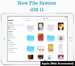 New File System iOS 11