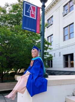 Diyanah Afifah Ramadhaniyati asal Papua, lulusan S2 bidang internasional dari American University di Washington, D.C. (dok: Diyanah)