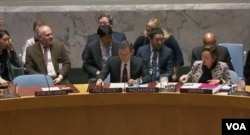 El Consejo de Seguridad de la ONU reunido de emergencia para tratar las protestas en Irán. Enero 5, 2018.