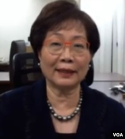 台湾中央研究院欧美研究所兼职研究员裘兆琳博士 (美国之音，2021年6月资料照)