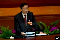 2013年3月10日中国国务院秘书长马凯在人大会议上讲话