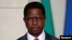 Rais wa zamani wa Zambia, Edgar Lungu