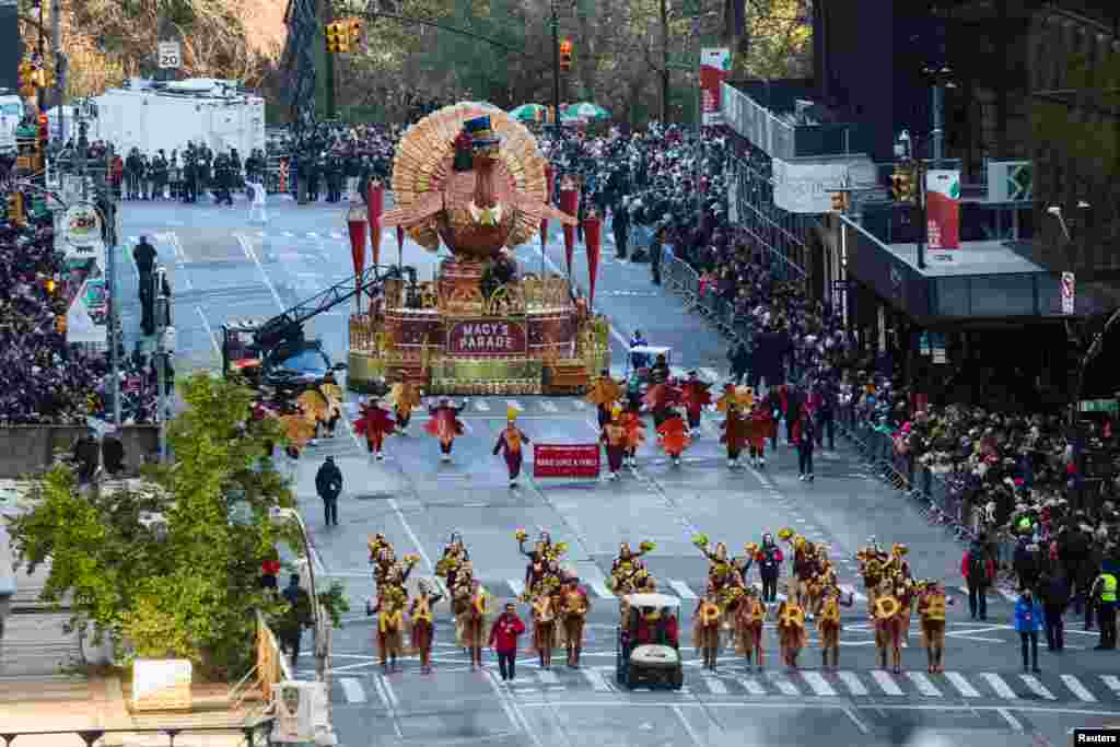 በየዓመቱ የሚካሄደው &lsquo;የሜሲስ የምሥጋና ቀን ሰልፍ&rsquo; በኒው ዮርክ