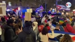 Protestas por Cuba en Barcelona