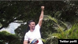 A López se le otorgó casa por cárcel en julio de 2017. 