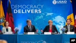 آنتونی بلینکن، وزیر امور خارجه آمریکا، در نشست مجمع عمومی سازمان ملل متحد - نیویورک، ۲۹ شهریور