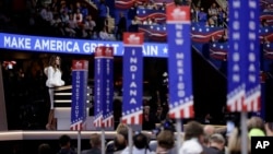 La Convención Nacional Republicana en Cleveland, Ohio, culmina el jueves con la nominación de Donald Trump para la presidencia de EE.UU.