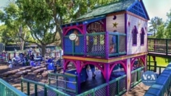 Українка створила у Каліфорнії унікальний дитячий майданчик. Відео