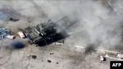 Imwe muri drone yasambuye 