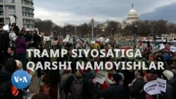 Vashington, Nyu-Yorkda Trampga qarshi namoyishlar 