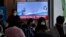 Una pantalla de televisión en una estación de trenes de Seúl, Corea del Sur, muestra imágenes de un noticiero sobre incidentes marítimos con Corea del Norte, el 24 de octubre de 2022.