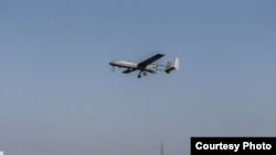 2019年1月24日，台灣海軍向媒體展示遠程無人機銳鳶近距離飛行。（照片來源：台灣國防部網站）