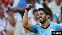 Luis Suarez, attaquant de l'Uruguay.