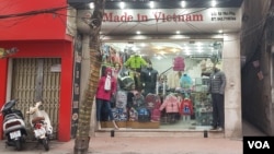 U.S. tariffs on Chinese goods have motivated companies to seek “Made in Vietnam” labels to avoid tariffs. (VOA)