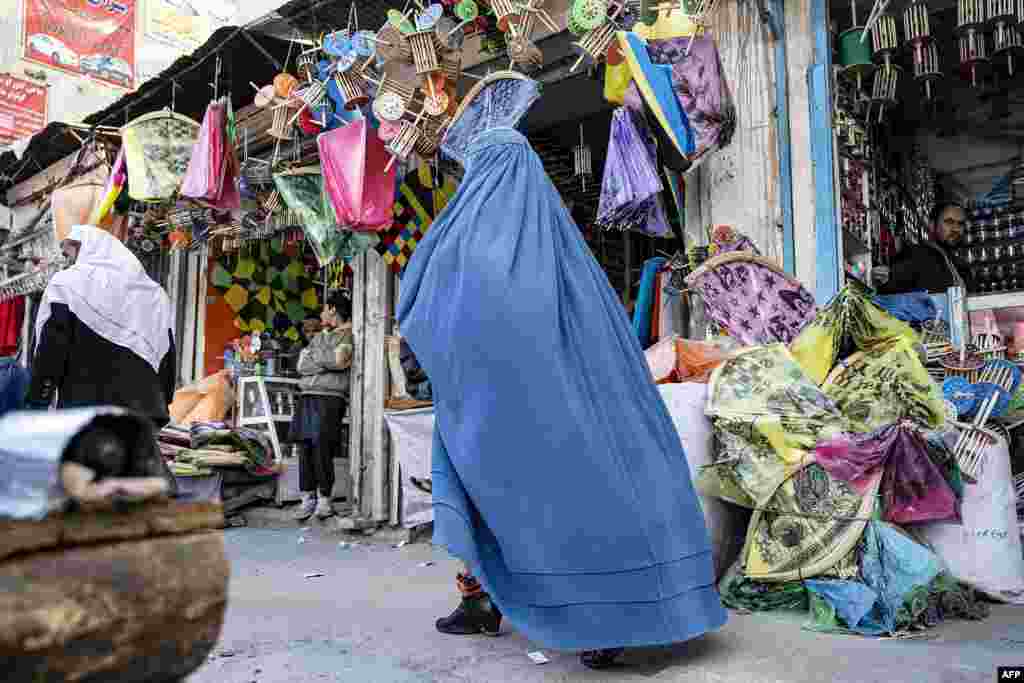 نمایی از شوربازار شهر کابل
