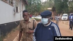 Former minister of information Henry Mussa, appearing at Lilongwe Magistrate Court, Sept. 14, 2020. (Photo: courtesy of Zodiakonline)