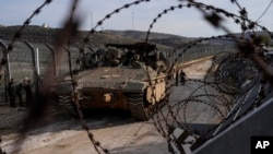 منطقهٔ حایل میان اسراییل و سرویه در بلندی‌های گولان 