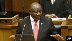 Rais Cyril Ramaphosa 