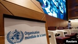 Sidang umum ke-77 Organisasi Kesehatan Dunia (WHO) di Jenewa, Swiss, 27 Mei 2024. (Foto: Denis Balibouse/Reuters)