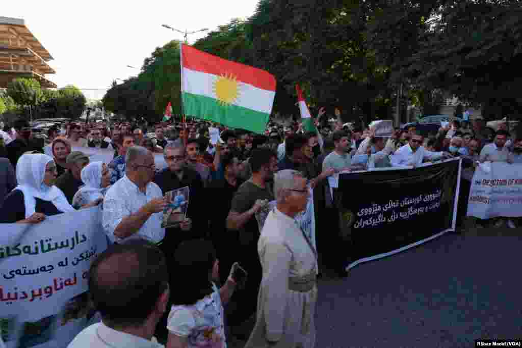 Li Silêmaniyê Xwepêşandan li Dij Leşkerkêşiya Tirkiyê
