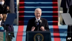 美国总统拜登发表就职演说（2021年1月20日）