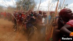 Wamaasai katika mojawapo ya shughuli za utamaduni wao. PICHA: REUTERS