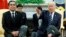 President Donald Trump speaks during a meeting with Thai Prime Minister Prayuth Chan-o-cha in the Oval Office of the White House, in Washington, Oct. 2, 2017.