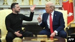 دونالد ترمپ، رییس حمهور ایالات متحده و ولادمیر زیلینسکی، رییس جمهور اوکراین