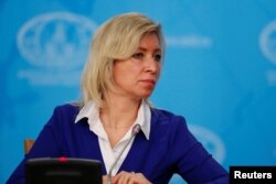 ARHIVA - Portparolka ruskog ministarstva spoljnih poslova Marija Zaharova.