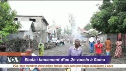 Un second vaccin contre Ebola en RDC