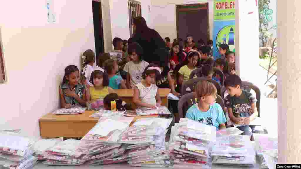 Piştevaniya Zarokên Bûne Qurbana Şer Û Pevçûnan li Bakur Û Rojhilatê Sûriyê