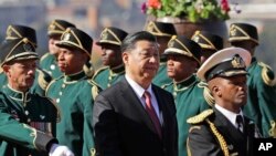 2018年習近平訪南非。