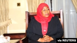 Rais Samia Suluhu Hassan (Tanzania State House Press/Handout via Reuters)