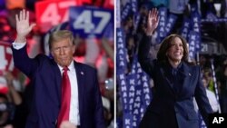  ཨ་མི་རི་ཀ་བ་ཚོས་ལྕམ་ཀམ་ལ་ཧེ་རྼིསི་དང་། སྲིད་འཛིན་ཟུར་པ་ཌོ་ནཱལ་ཊྲམ་གཉིས་