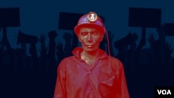 پوستر روز جهانی کارگر - صدای آمریکا