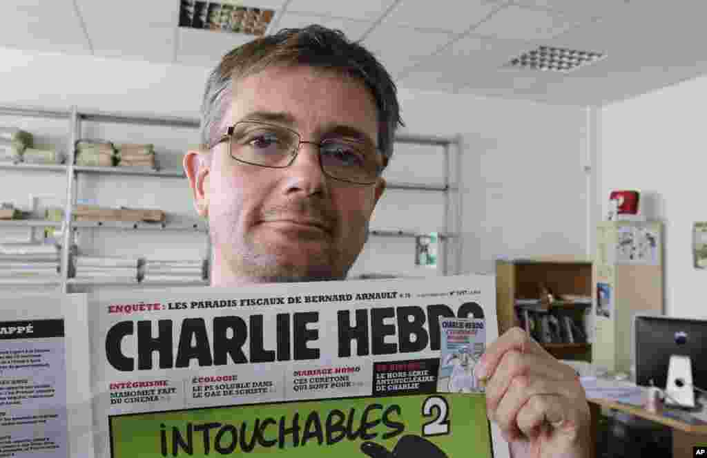 Stefan Sharbonniyer, "Charlie Hebdo" satirik gazetasi bosh muharriri bugungi hujumda o'ldirilgan.