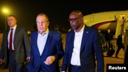 Russian foreign minister Lavrov visits Mali
