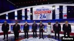 Republican U.S. presidential candidates participate in first 2024 campaign debate in Milwaukee