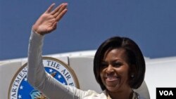 Michelle Obama se reunirá con el arzobispo Desmond Tutu y las organizaciones que luchas contra el VIH y el SIDA Sudáfrica.