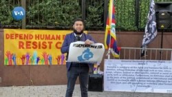 Nyu-Yorkda Xitoyga, adolatsizlikka qarshi namoyish