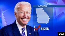 آسوشیتدپرس پس از بازشماری دستی آرا در جورجیا، جو بایدن را پیروز آرای الکترال این ایالت معرفی کرد