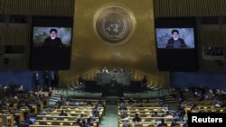 سخنرانی ابراهیم رئیسی در هفتاد و هفتمین جلسه مجمع عمومی سازمان ملل متحد